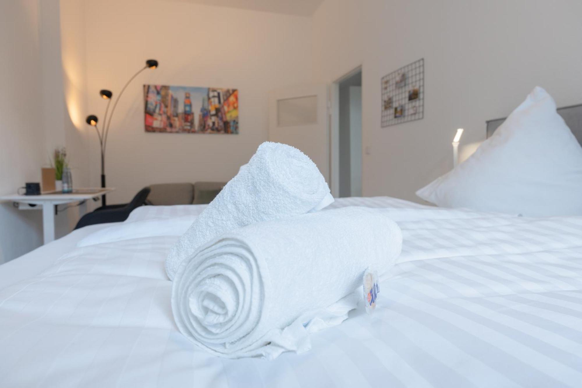 הנובר Modernes Apartment In Top Lage Komfortabel Eingerichtet Mit Arbeitsplatz Und Kueche - Geibelsuite מראה חיצוני תמונה